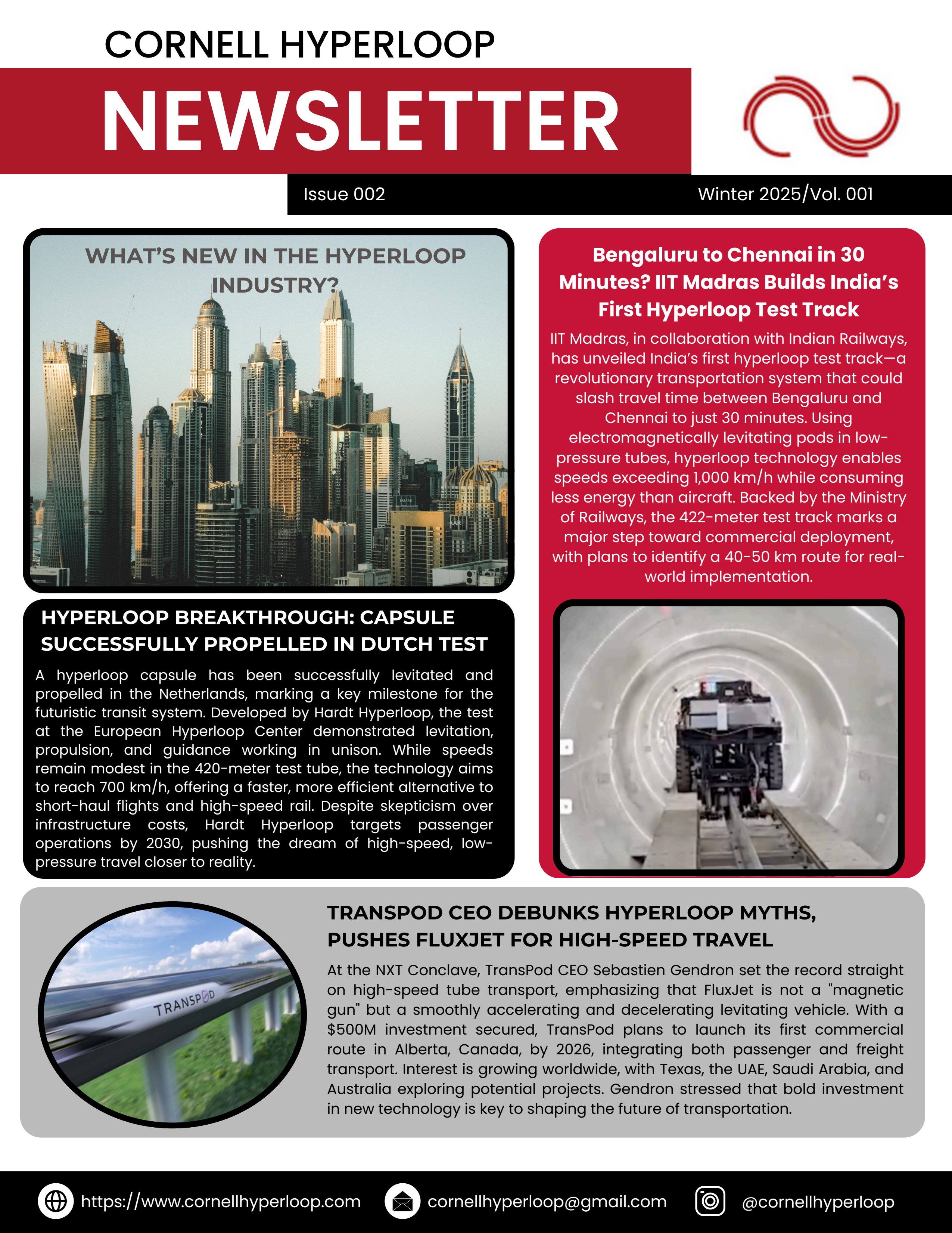 Winter 2025 Newsletter page 1